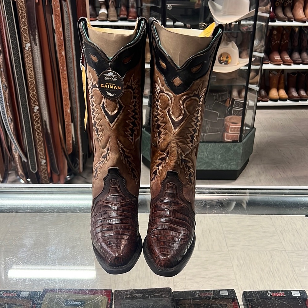 Ladies Corral Genuine Caiman Boots